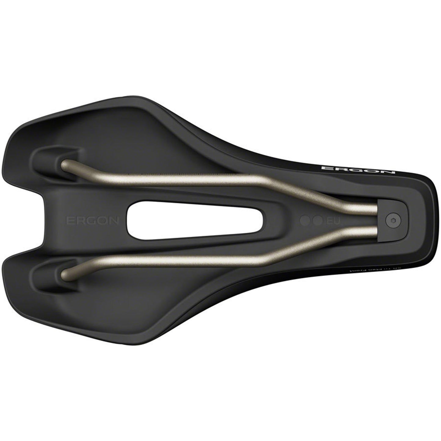 Ergon SR Triathlon Saddle - Men's - Black - Front [MPN: 44063200]_1926794