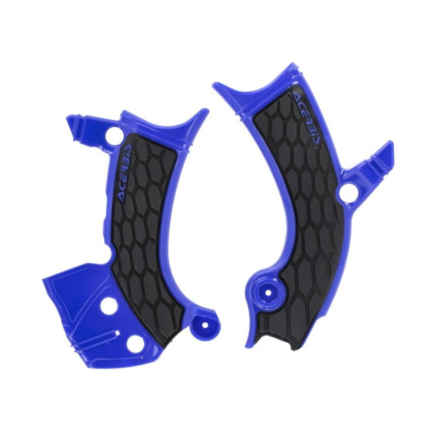 Acerbis X-Grip Frame Guards - Black/Blue - WR 450 F 2985901034_1534018