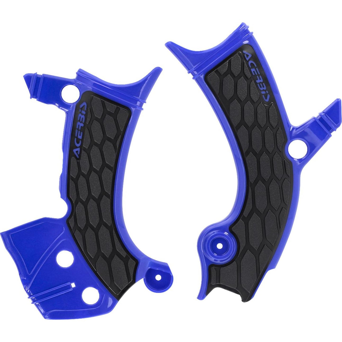Acerbis X-Grip Frame Guards - Black/Blue - WR 450 F 2985901034_1536022