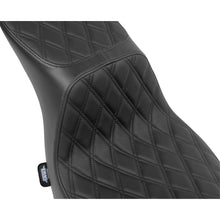 Drag Specialties Predator 2-Up Seat - Vinyl - Black Stitching for FLSB/FXLRS '18-'24 0802-1635_1530966