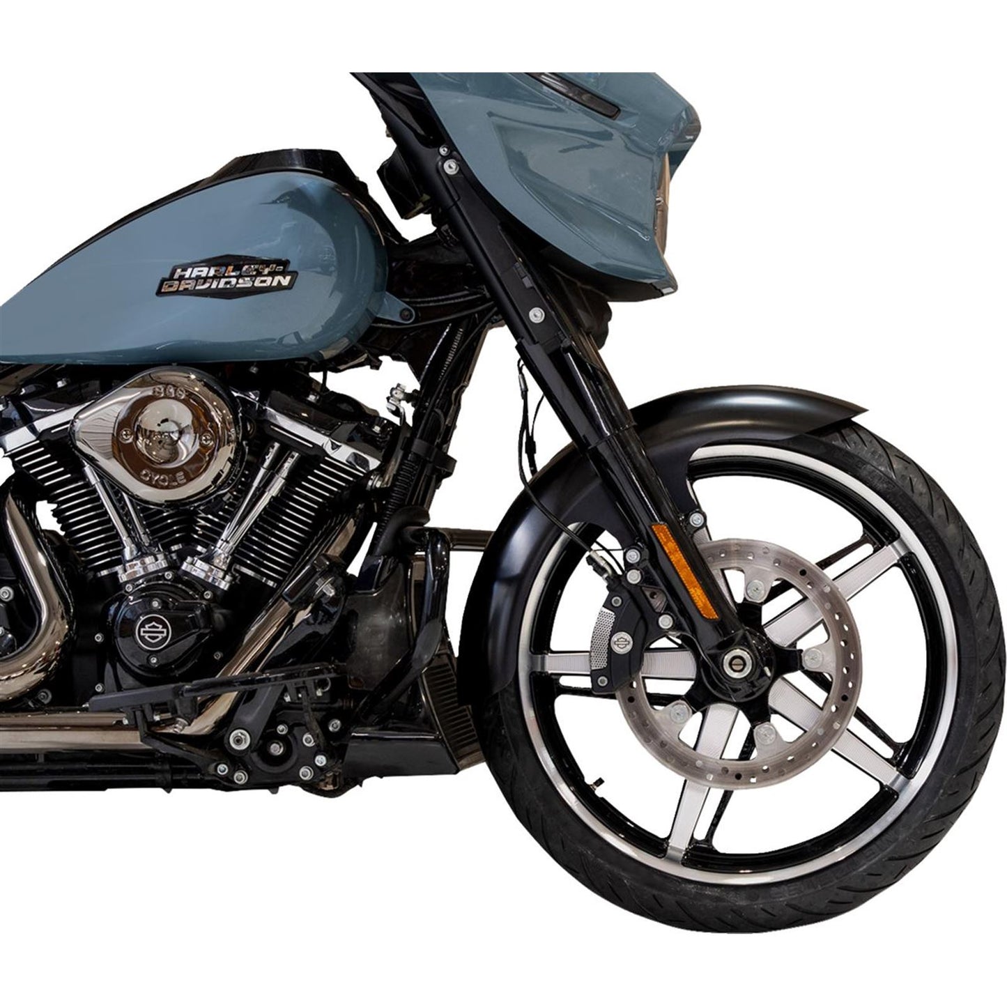 Klock Werks Henry Front Fender Kit - Black - 21" [MPN: KWF-01-0321]_1708715