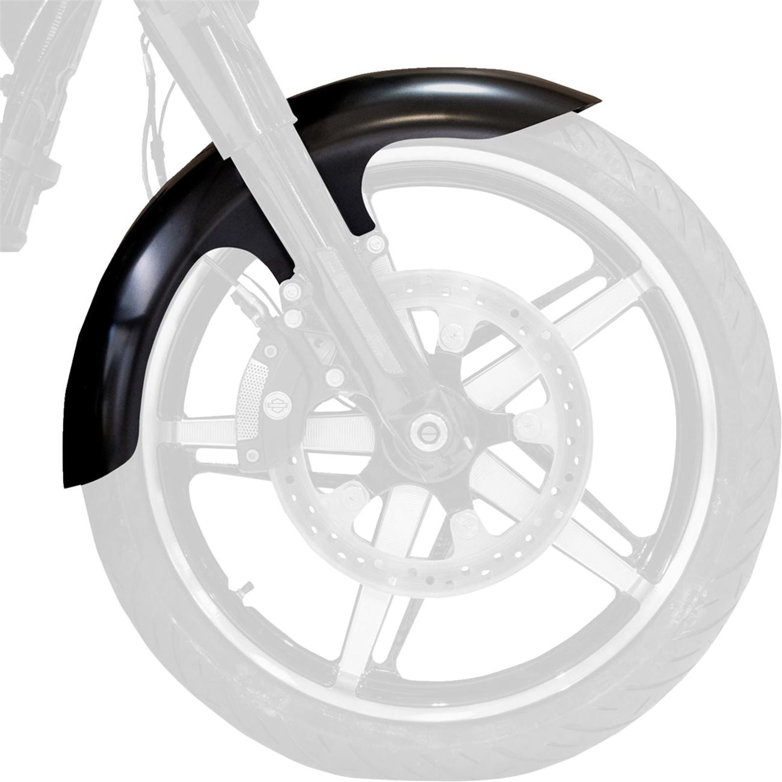 Klock Werks Henry Front Fender Kit - Black - 21" [MPN: KWF-01-0321]_1708644