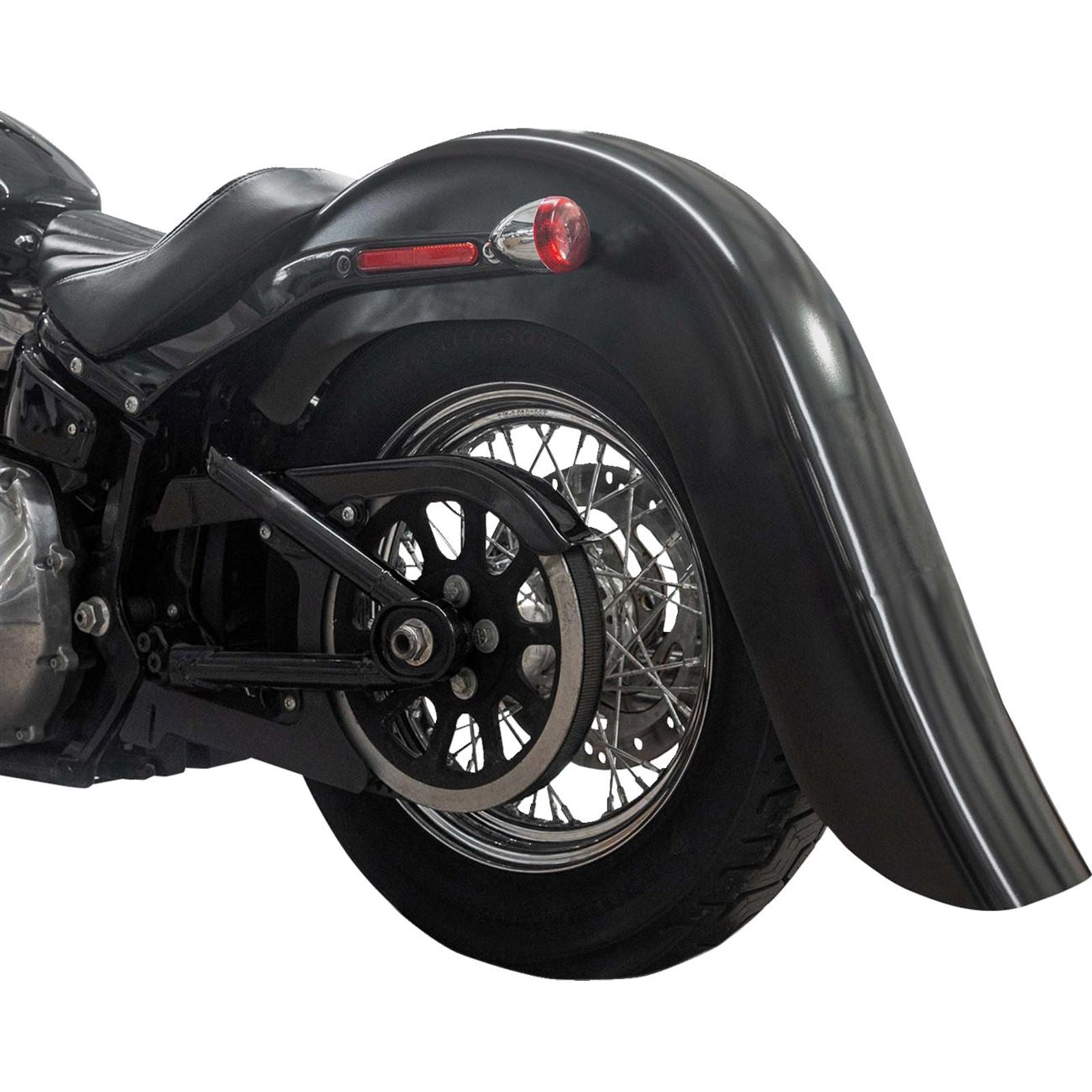 Klock Werks Rear Fender - Vicla Smooth - 9" Extender Rear - Black OPEN BOX [MPN: KWF-02-0312]_1770802