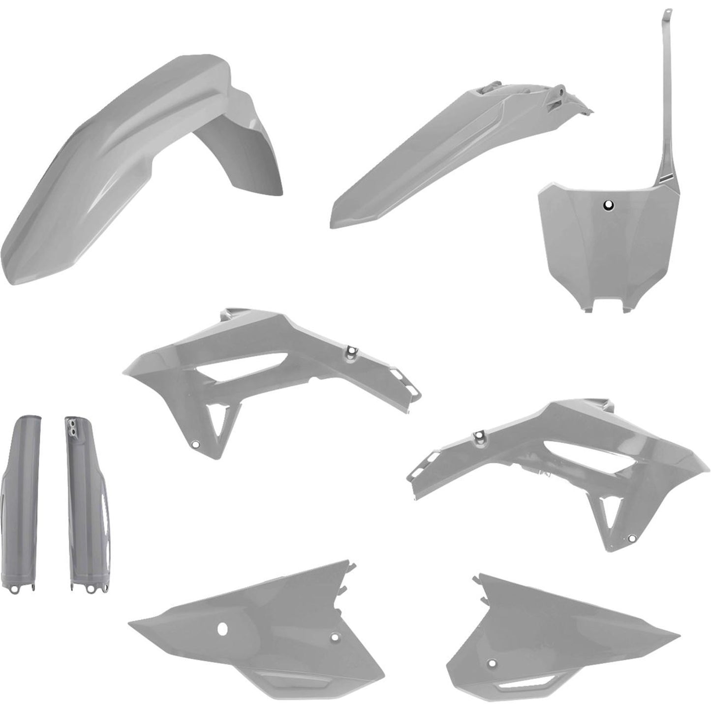 Acerbis Full Replacement Body Kit - Gray 2858920011_1536036