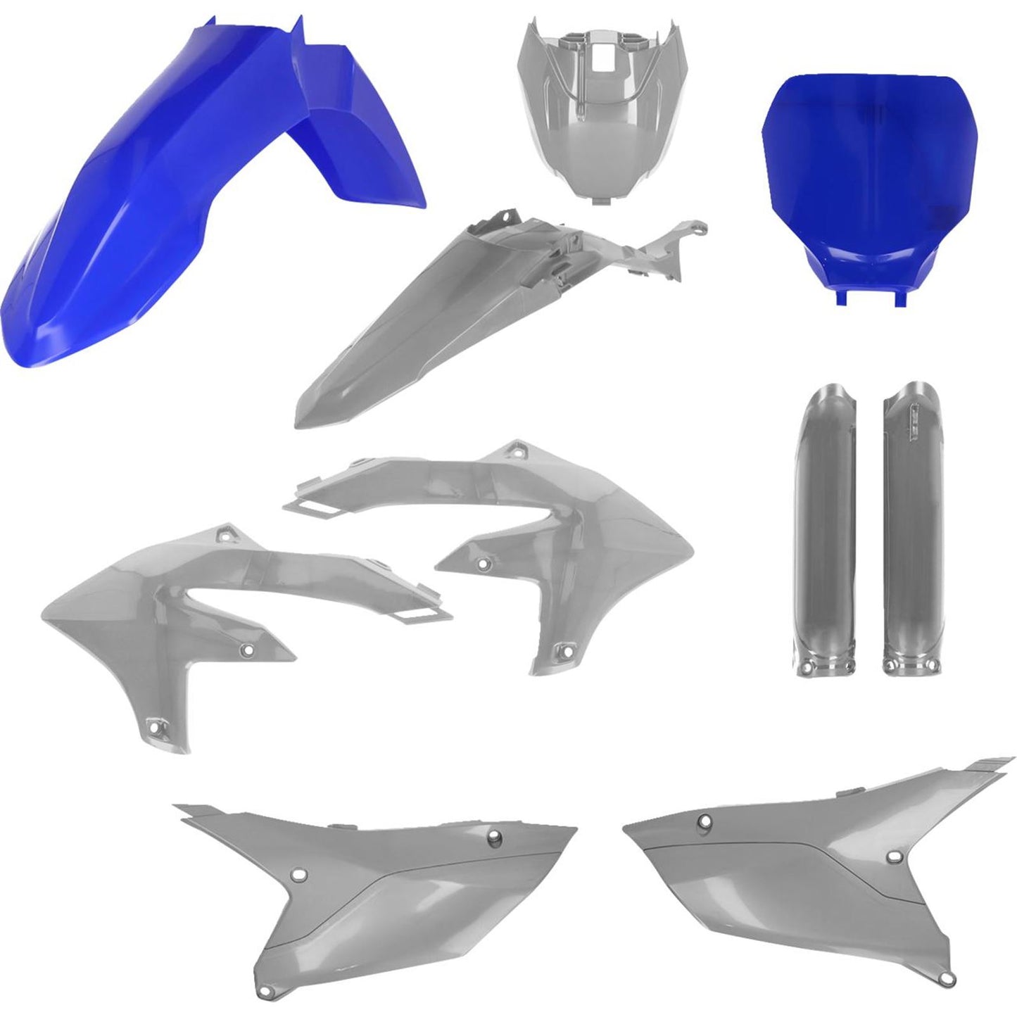 Acerbis Full Replacement Body Kit - Blue/Gray 2979591099_1536039