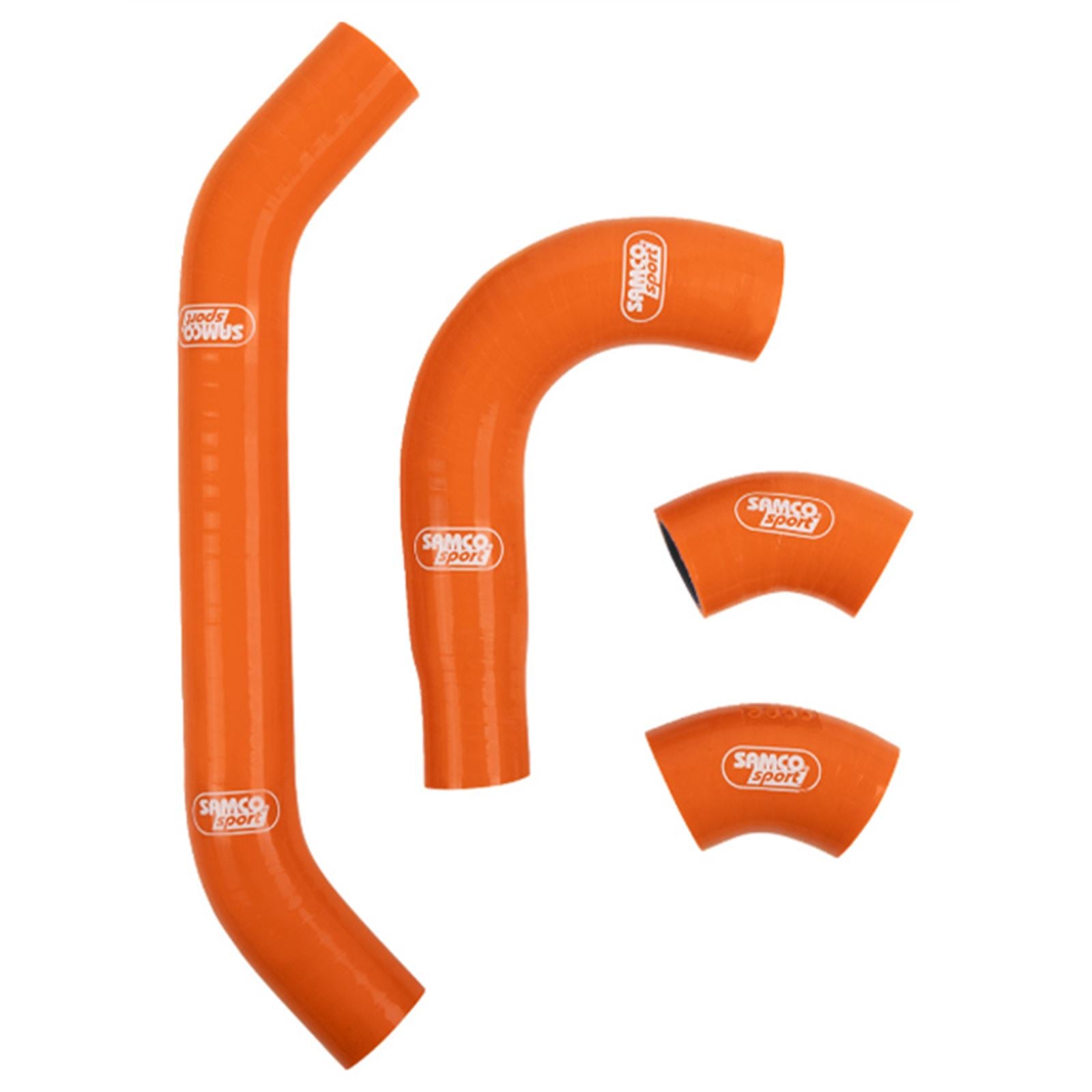Moose Offroad Orig Equip Fit Radiator Hose Kit for KTM - Orange KTM-133-OR_1648191
