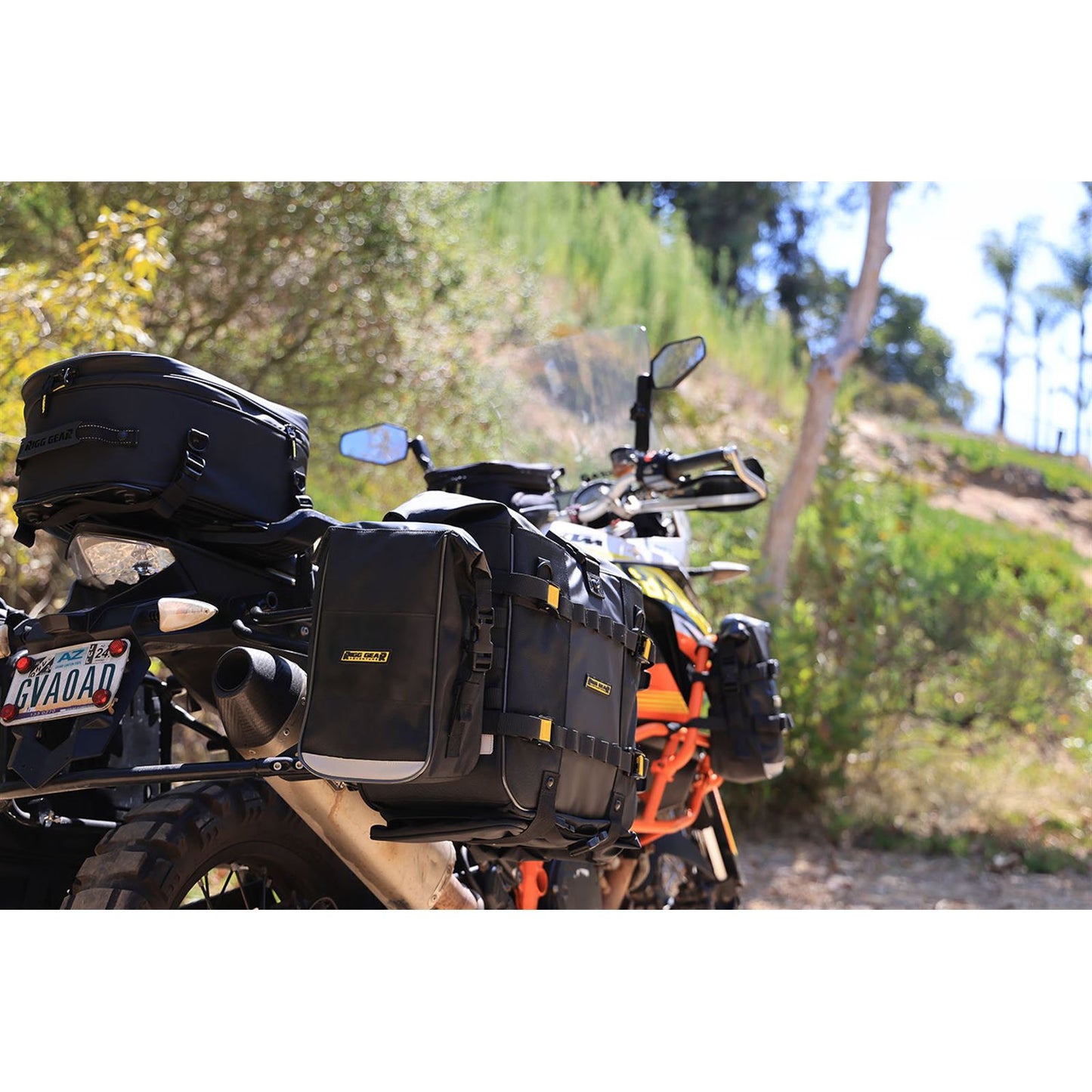 Nelson-Rigg Trails End Riggpack Crashbar/Tail Bag - Black RG-2005_1546914