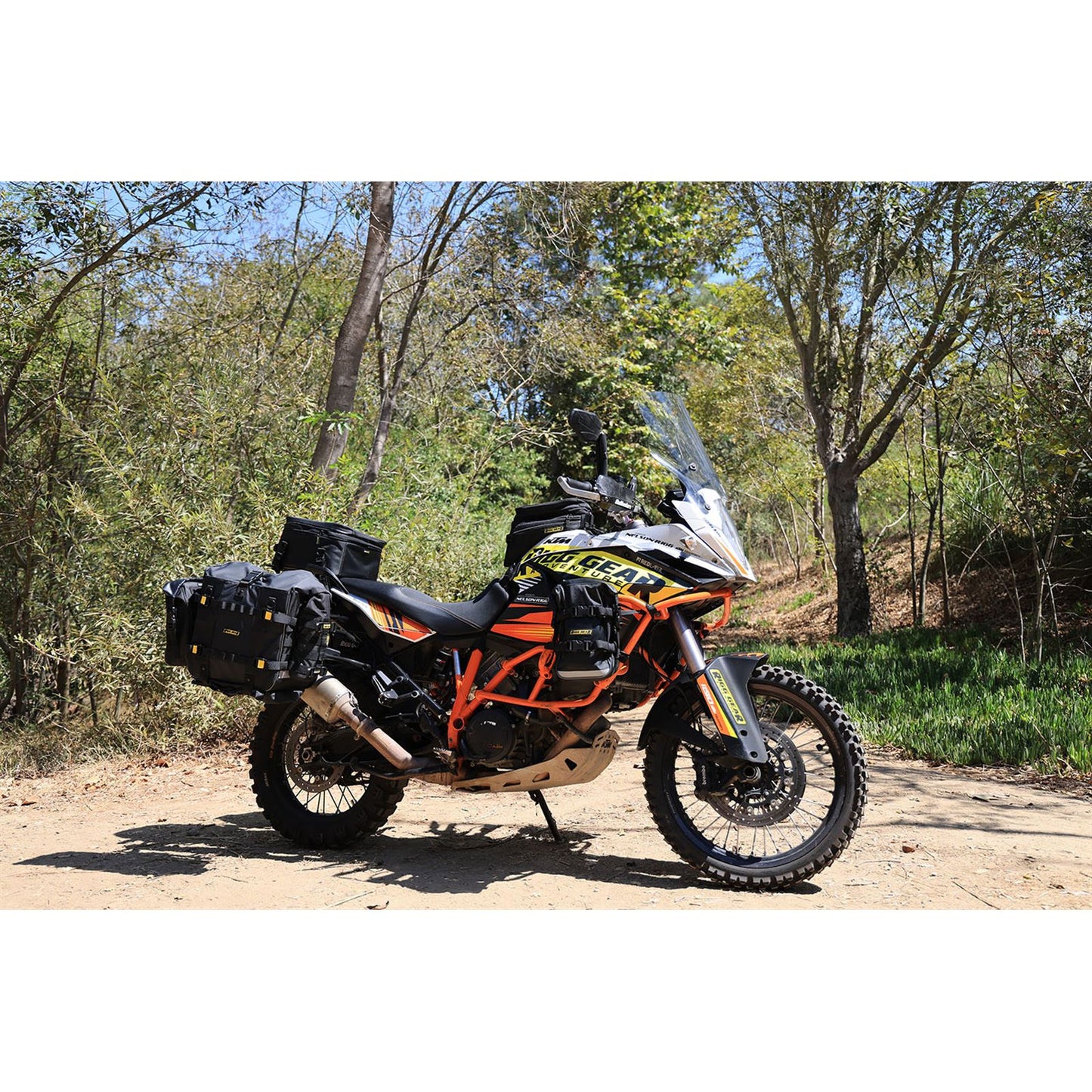 Nelson-Rigg Trails End Riggpack Crashbar/Tail Bag - Black RG-2005_1546915