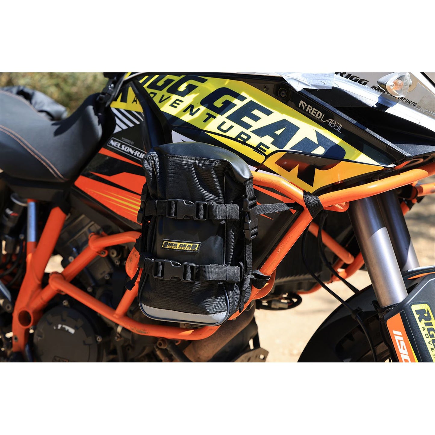 Nelson-Rigg Trails End Riggpack Crashbar/Tail Bag - Black RG-2005_1546916