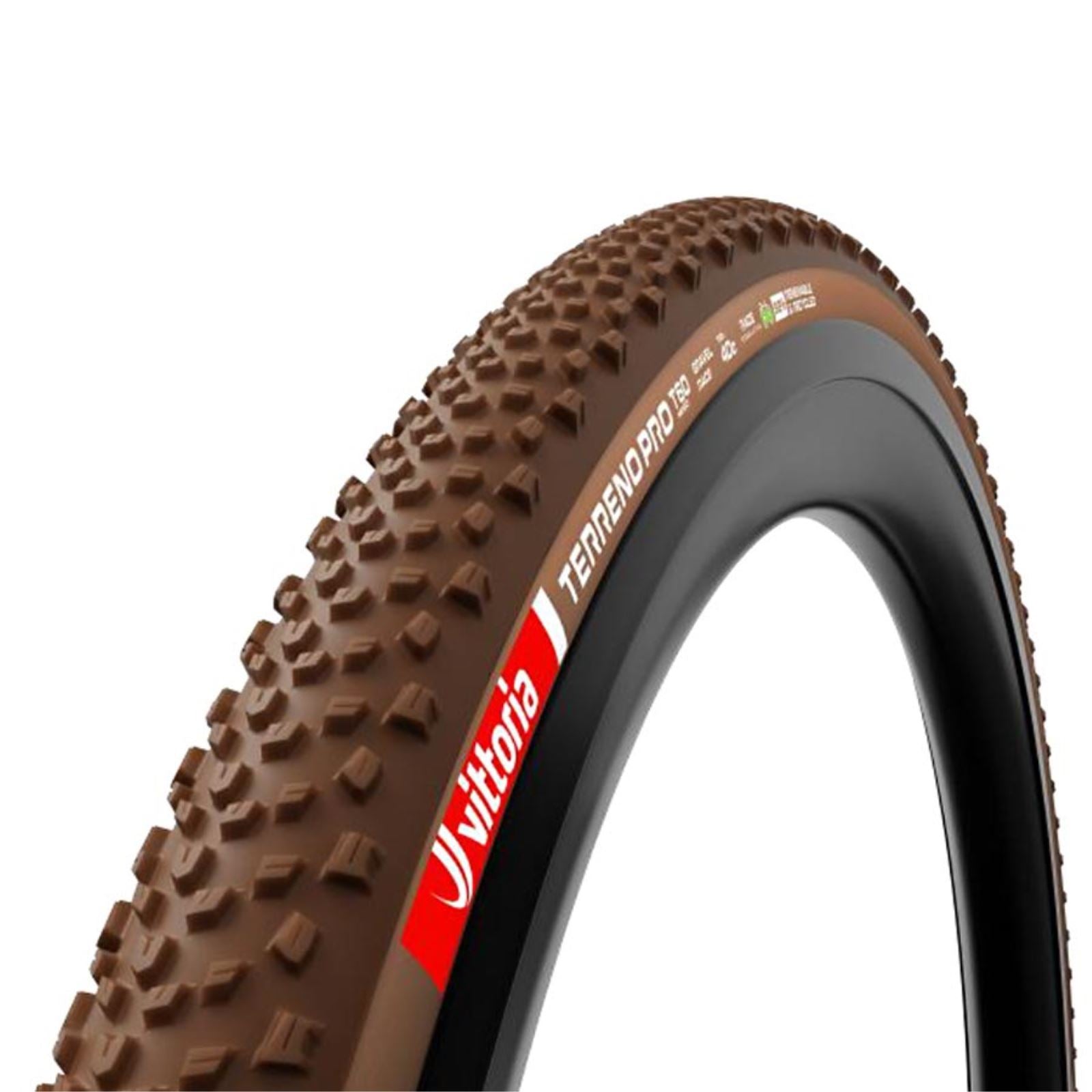 Vittoria Pro T60 Gravel Tire 700x40C Folding, Tubeless Ready - Brown [MPN: 11A00577]_1531040