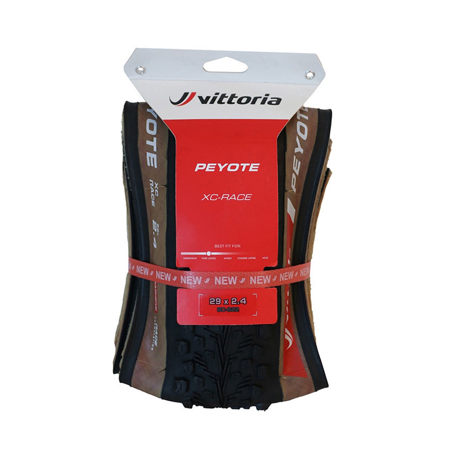 Vittoria PEYOTE Mountain Tire  29x2.25  Folding  Tubeless - Tanwall [MPN: 11A00732]_1782765