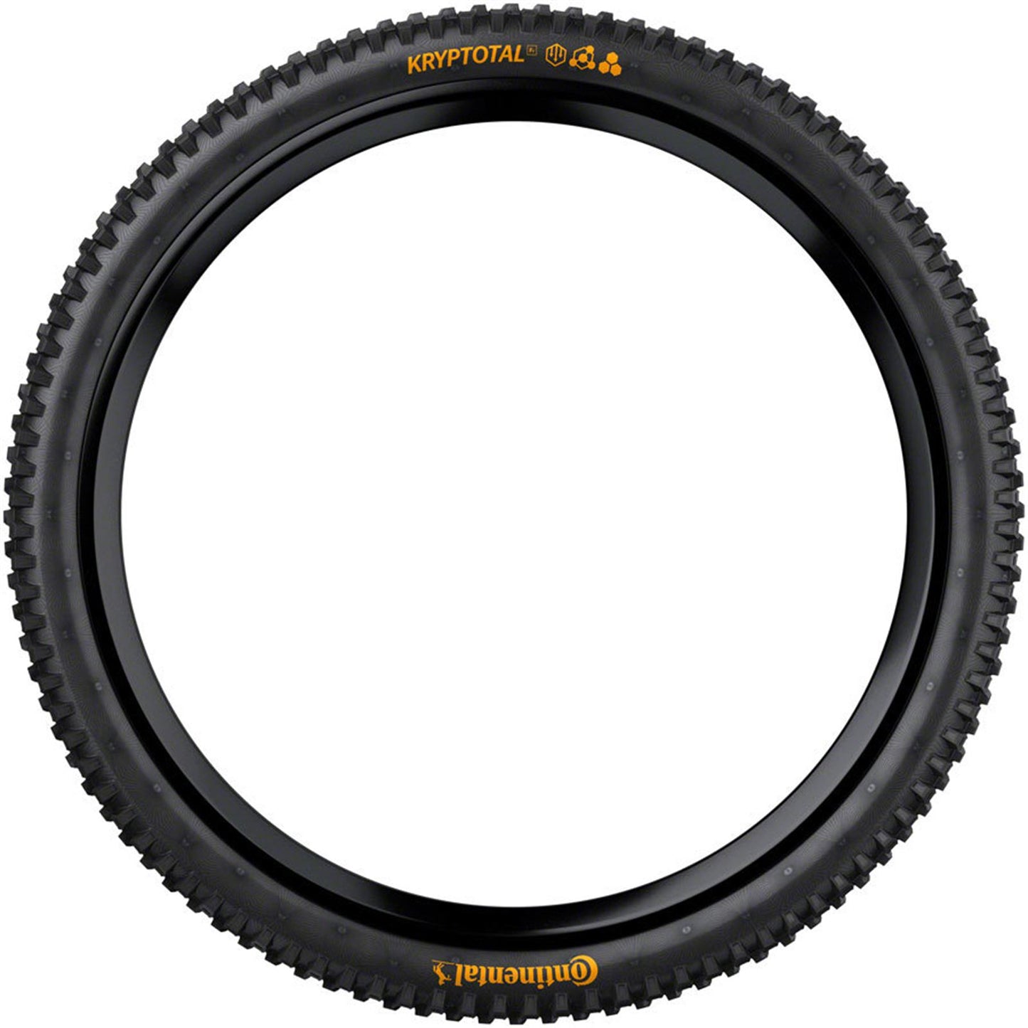 Continental Tire - Bicycle Kryptotal Front Tire - 24x2.40, Tubeless, Folding, Black, Endurance [MPN: 01507090000]_2101910