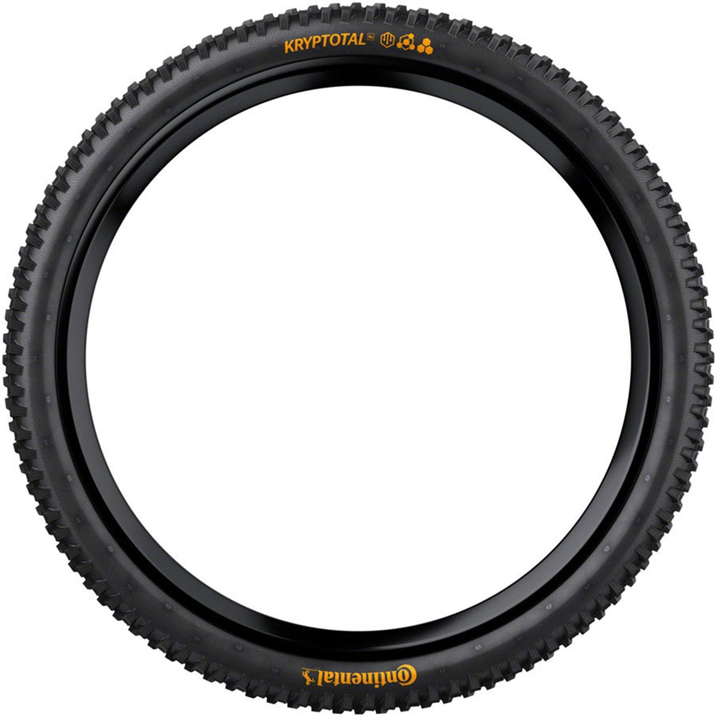 Continental Tire - Bicycle Kryptotal Rear Tire - 24 x 2.40, Tubeless, Folding, Black, Endurance [MPN: 01507080000]_2101914