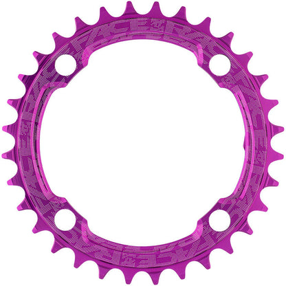 Race Face 1x Narrow Wide Chainring - 36t, 104 BCD, 10-12 Speed - Purple [MPN: RNW104X36PUR]_1917408