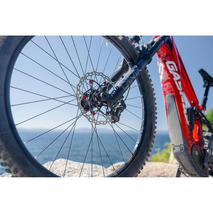 Galfer Floating Wave Disc Brake Rotor - 203mm x 2.0mm - 6-Bolt-  Red DB014FLWR_1534435
