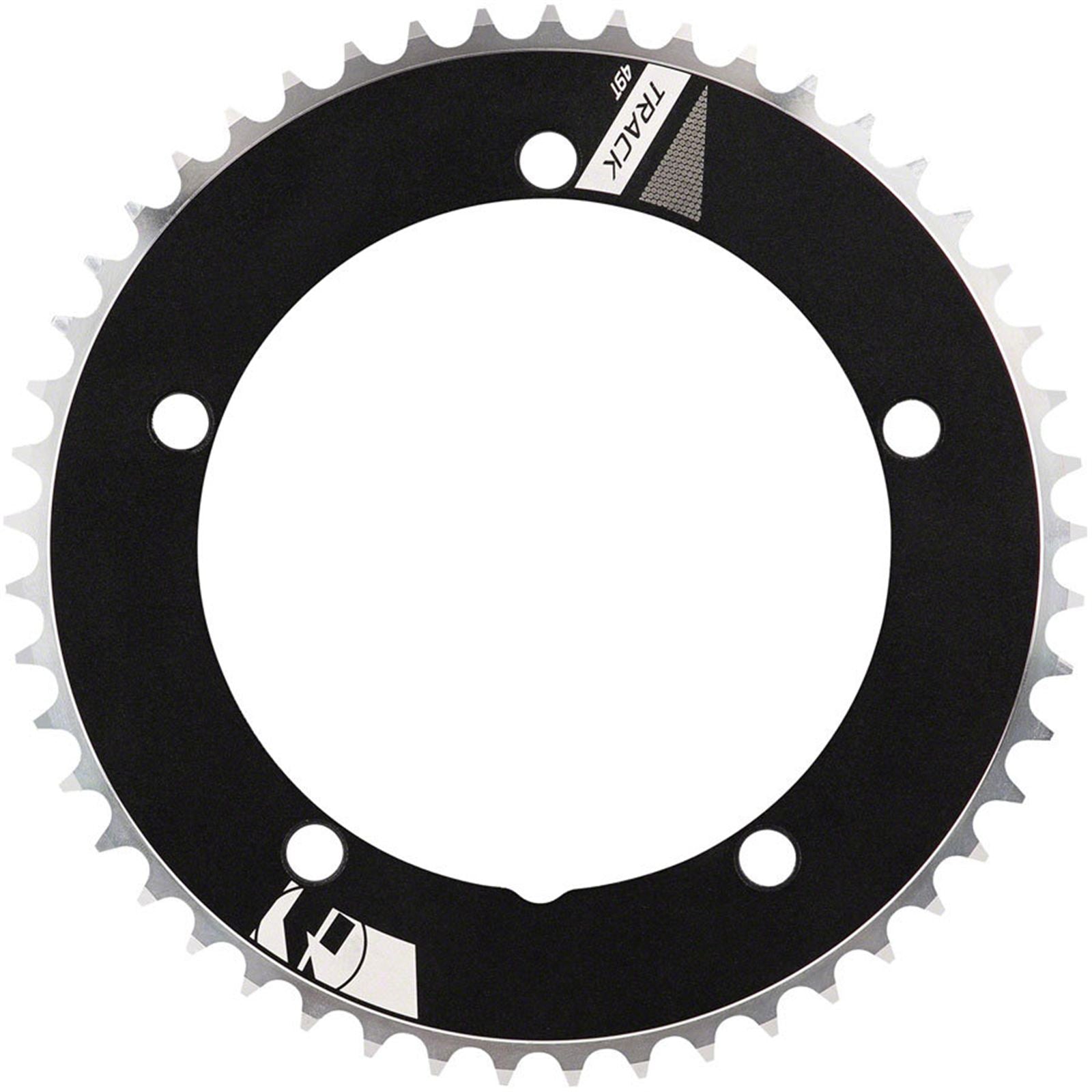 Track Chainring - 49t, 144 BCD, For Vision Track Crankset, Black [MPN: 368-0023014050]_1917323