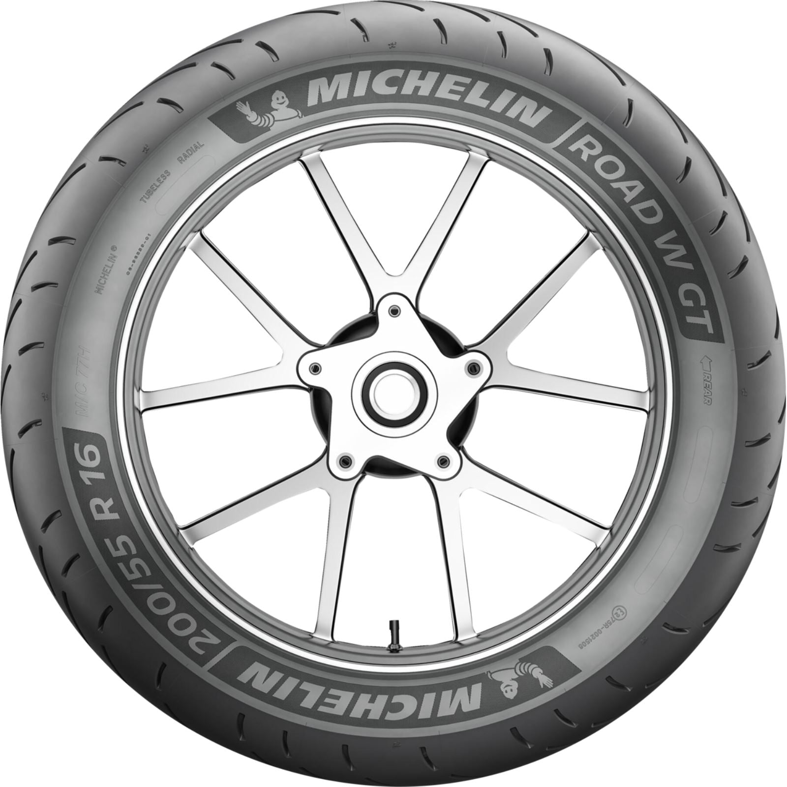 Michelin - Powersports Tire - Road W GT - Front - 130/70R18 - 63H 18806_1533009