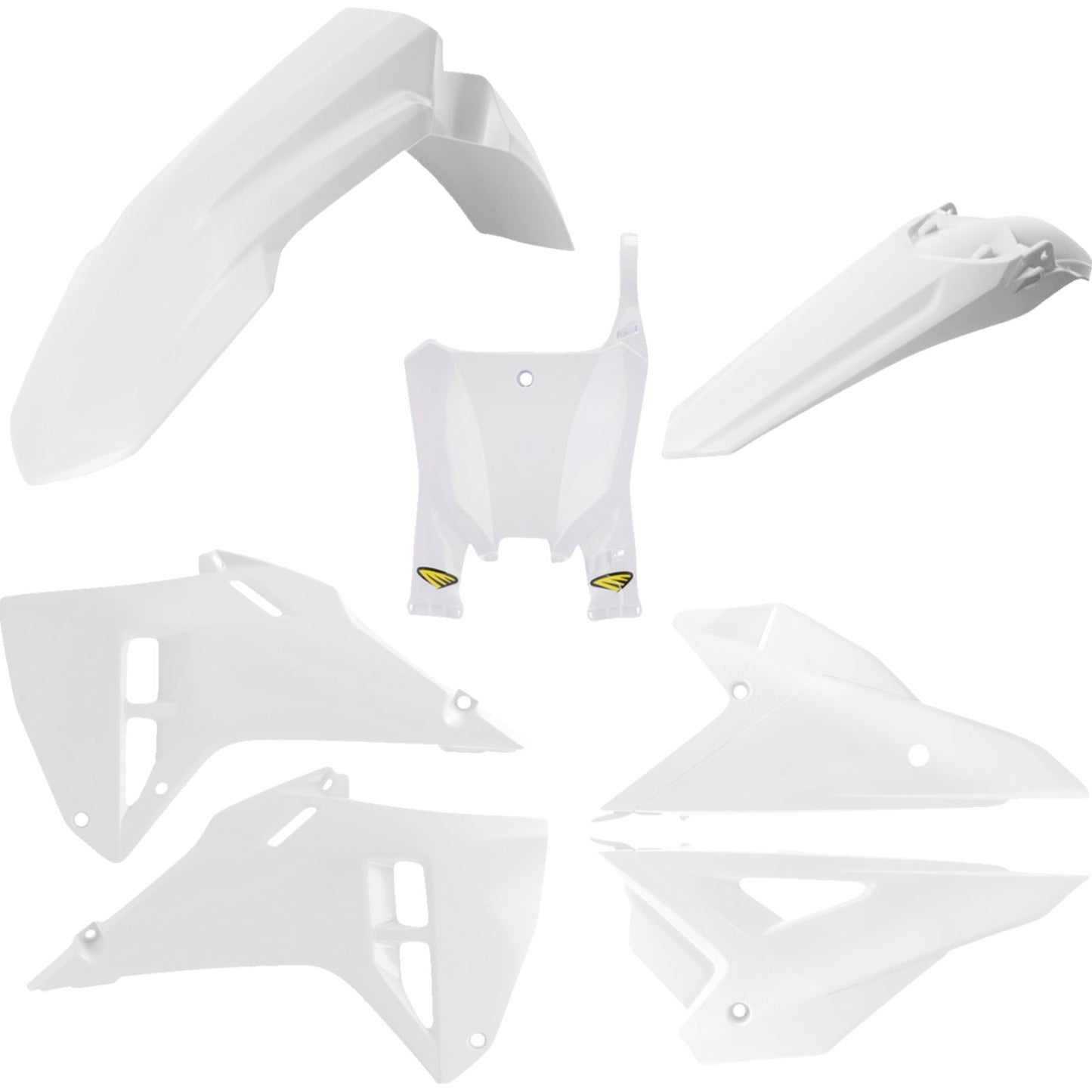 Cycra 5 Piece Replica Body Kit - White for 2025 Honda CRF250R/CRF450R [MPN: 1CYC-9437-42]_1533039
