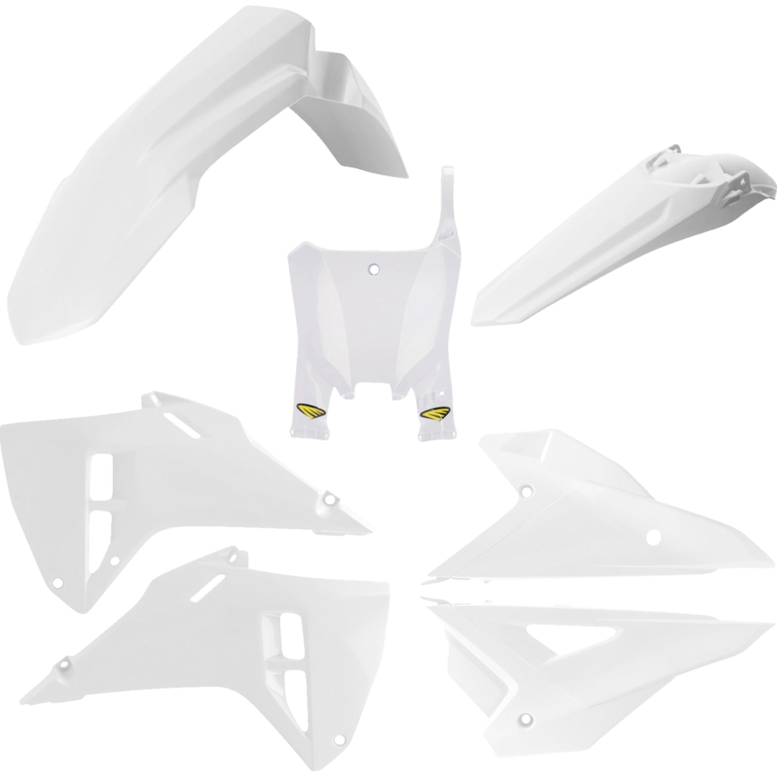 Cycra 5 Piece Replica Body Kit - White for 2025 Honda CRF250R/CRF450R [MPN: 1CYC-9437-42]_1533039
