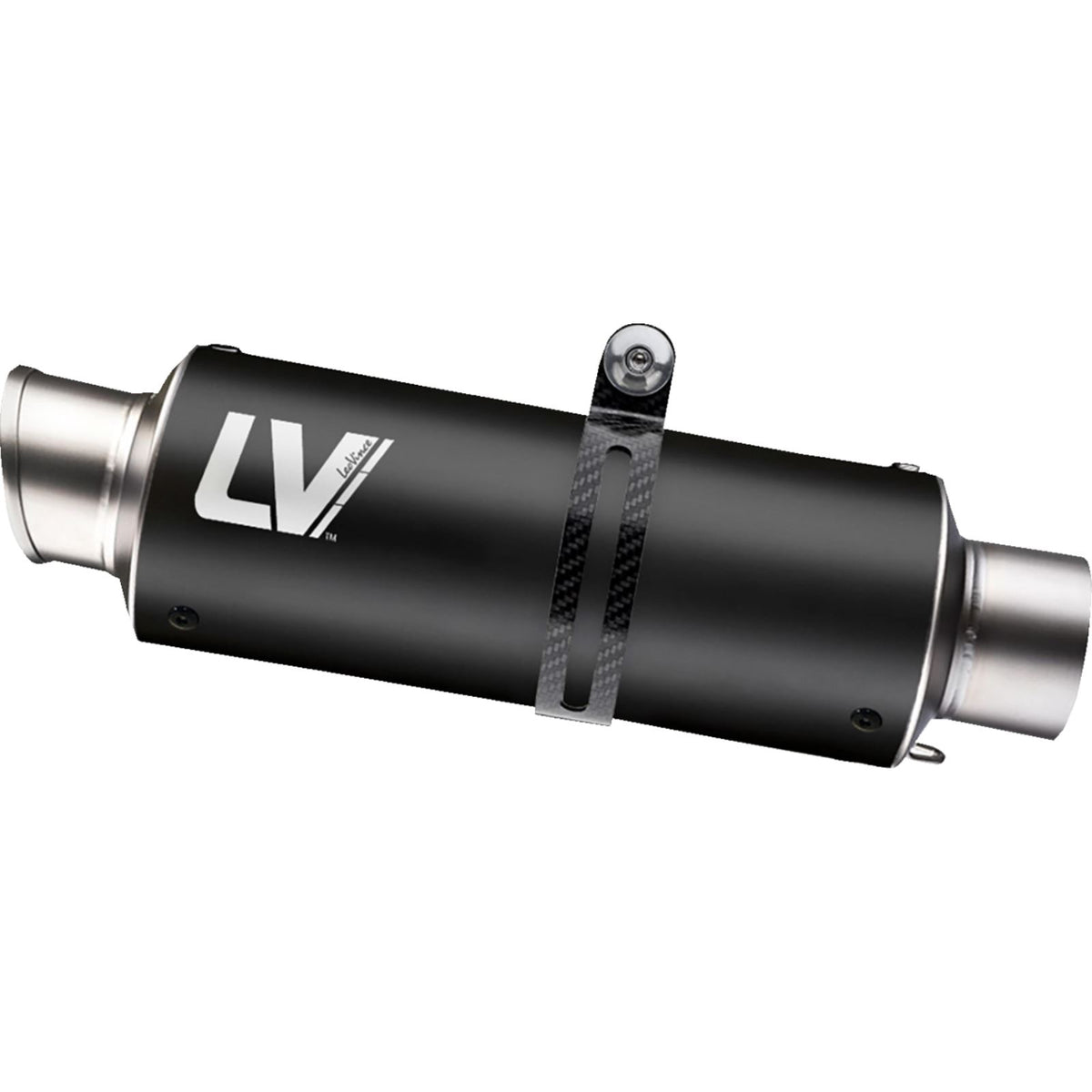 LeoVince GP Corsa Slip-On Muffler - Black Edition - RC 390 [MPN: 15501BU]_1533031