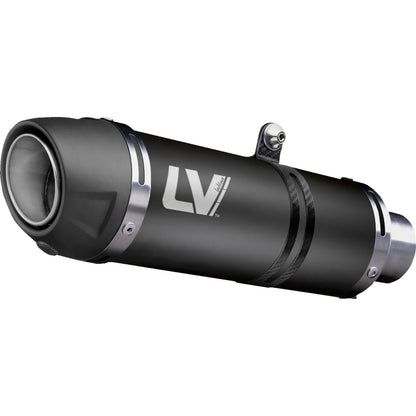 LeoVince GP Corsa EVO Slip-On Muffler - Black Edition for Ninja/Z 400 [MPN: 3389EBU]_1533030