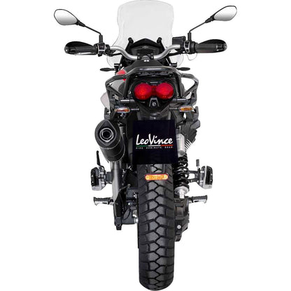 Leovince LV One EVO Slip-On Muffler - Black for V85 TT [MPN: 14454EBU]_1538119