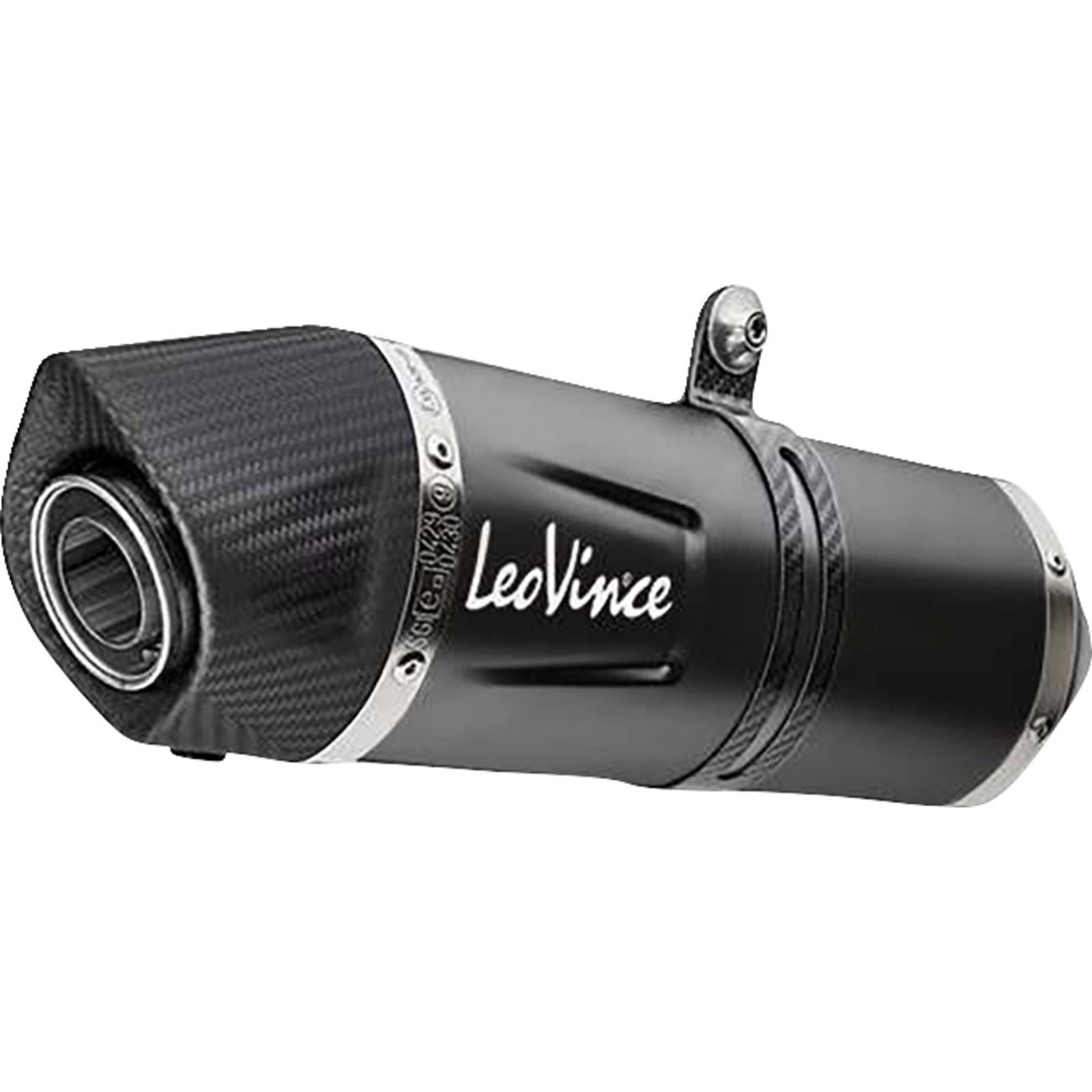 Leovince LV One EVO Slip-On Muffler - Black for V85 TT [MPN: 14454EBU]_1538118