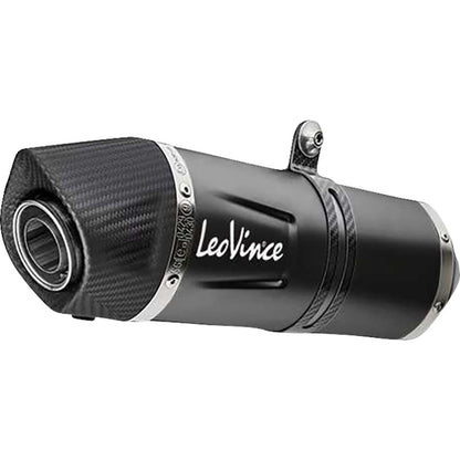 Leovince LV One EVO Slip-On Muffler - Black for V85 TT [MPN: 14454EBU]_1538118