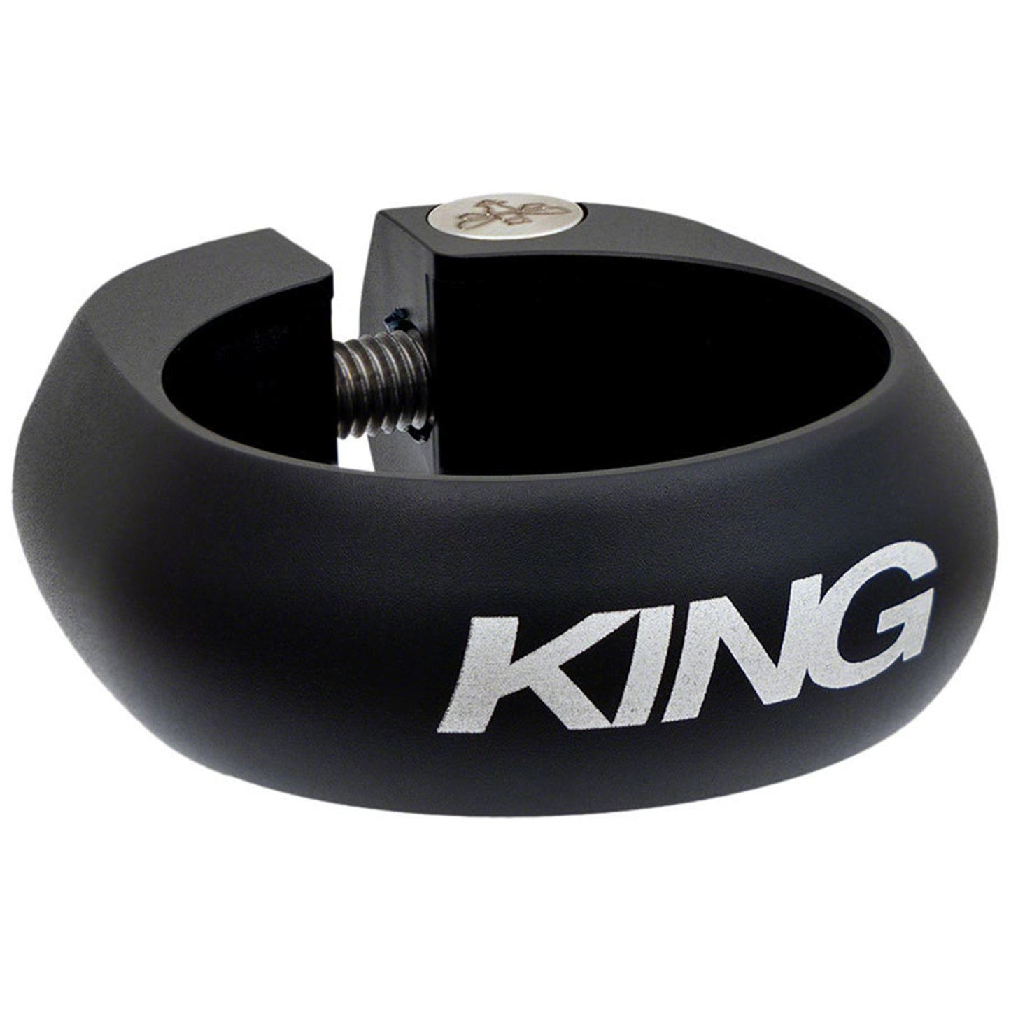 Chris King Seatpost Clamp - 34.9mm, Bolt-On, Matte Black [MPN: JCB2]_2147180