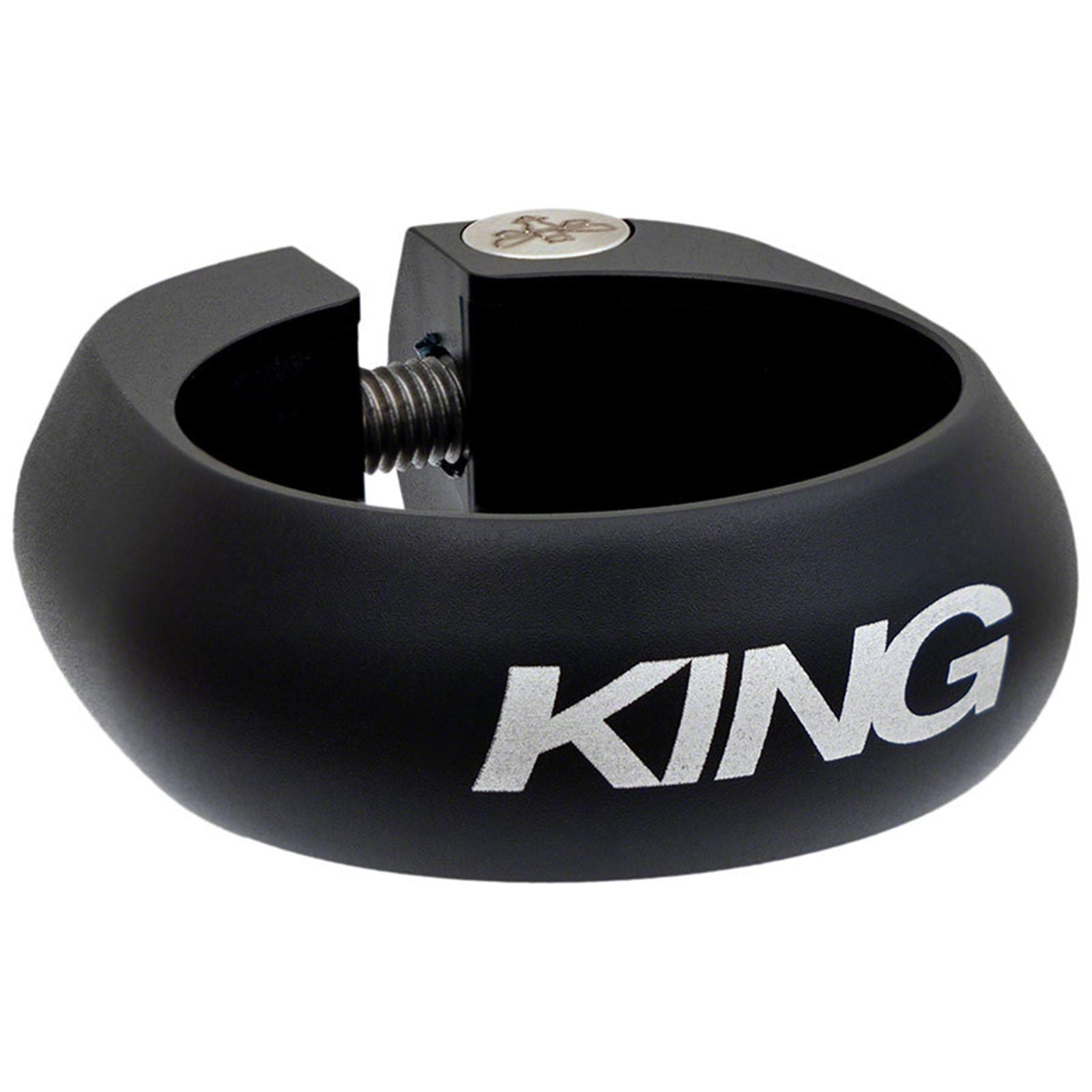 Chris King Seatpost Clamp - 34.9mm, Bolt-On, Matte Black [MPN: JCB2]_2147180