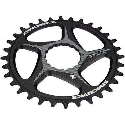 Race Face Direct Mount Wide Chainring - 32t, DM CINCH - Black [MPN: RR22DMW32TSHI12BLK]_1917437