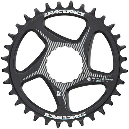 Race Face Direct Mount Wide Chainring - 34t, DM CINCH - Black [MPN: RR22DMW34TSHI12BLK]_1917440
