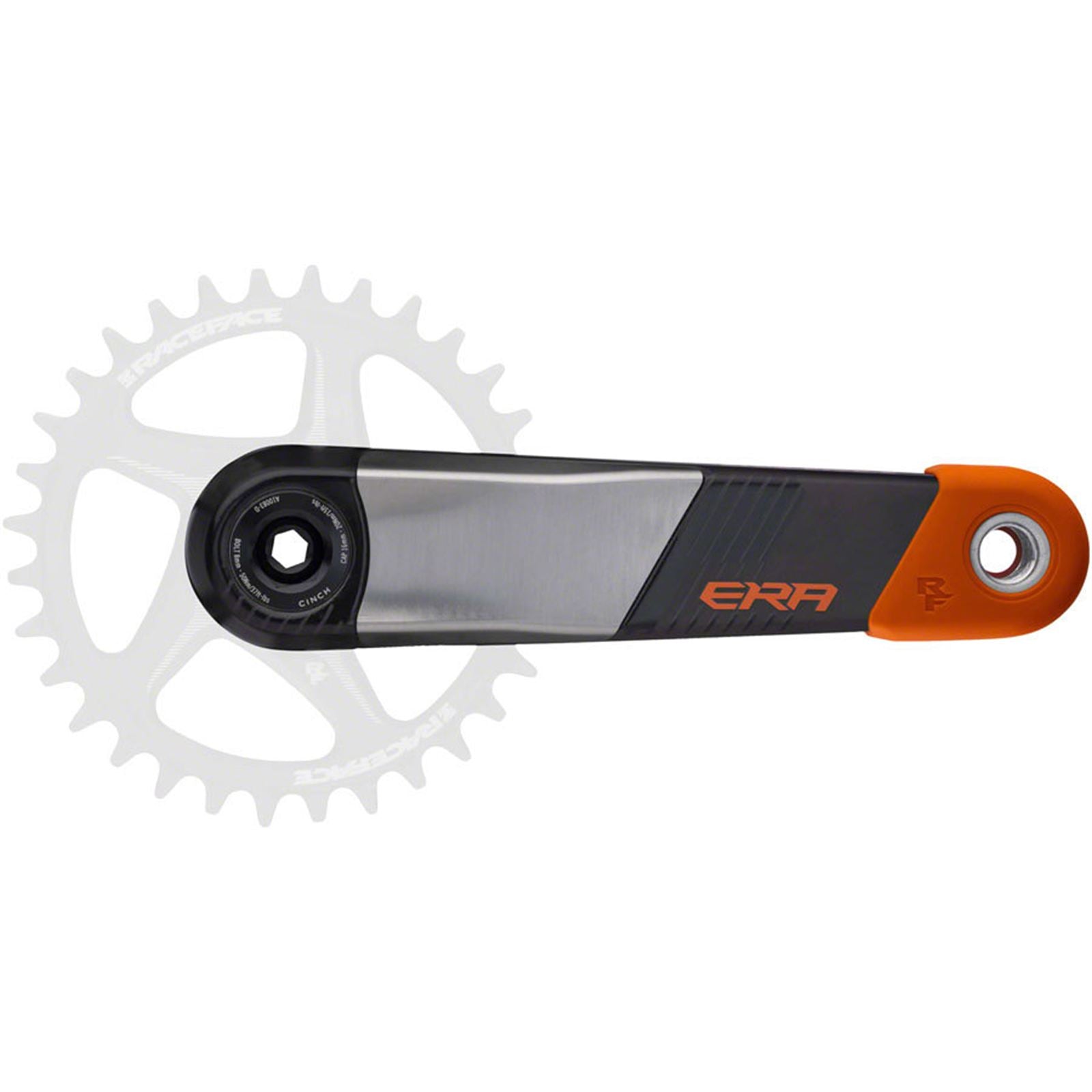 Race Face Era Crankset - 160mm, Direct Mount, 136mm - Carbon, Orange [MPN: CK23ERA136ARM160ORA]_1917183