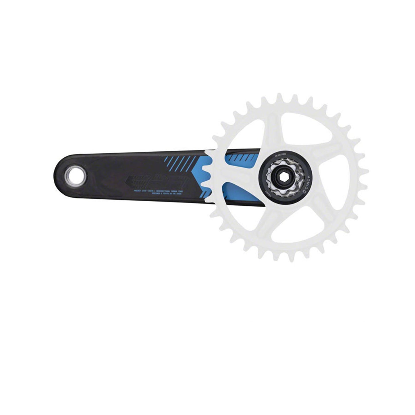 Race Face Era Crankset - 160mm, Direct Mount, 136mm - Carbon, Blue [MPN: CK23ERA136ARM160BLU]_1917159