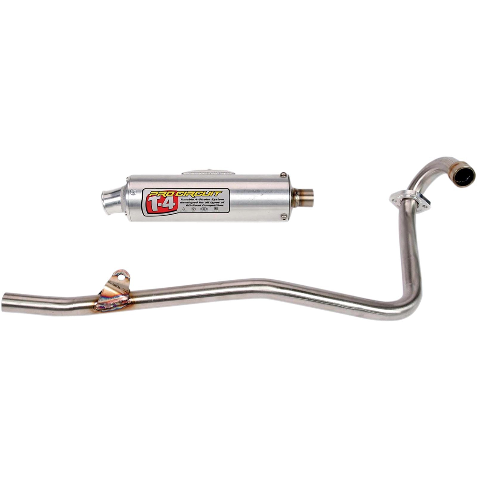 Pro Circuit T-4 Exhaust System with Spark Arrestor [MPN: 4QH90090]_457773