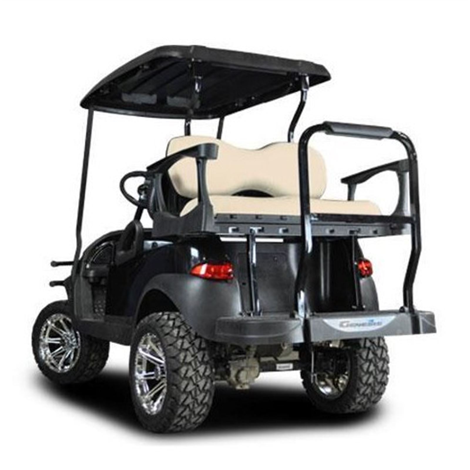 MadJax Genesis 300 Buff Rear Seat with Deluxe Seat Cushions for Club Car 01-041-200D_1535559