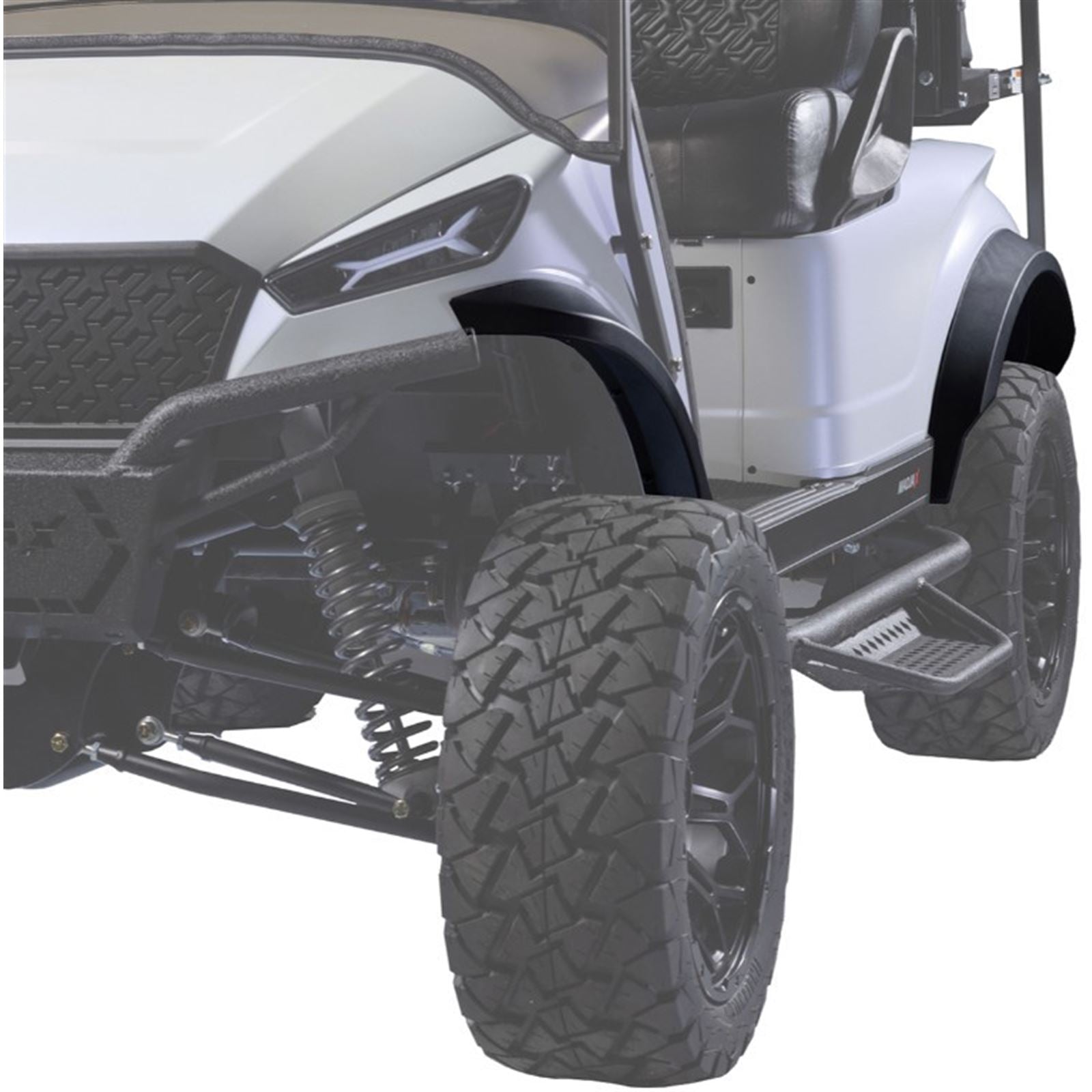 MadJax XSeries Storm & Storm Body Kit Fender Flare Kit - Set of 4 - Matte Black 03-156_1536401