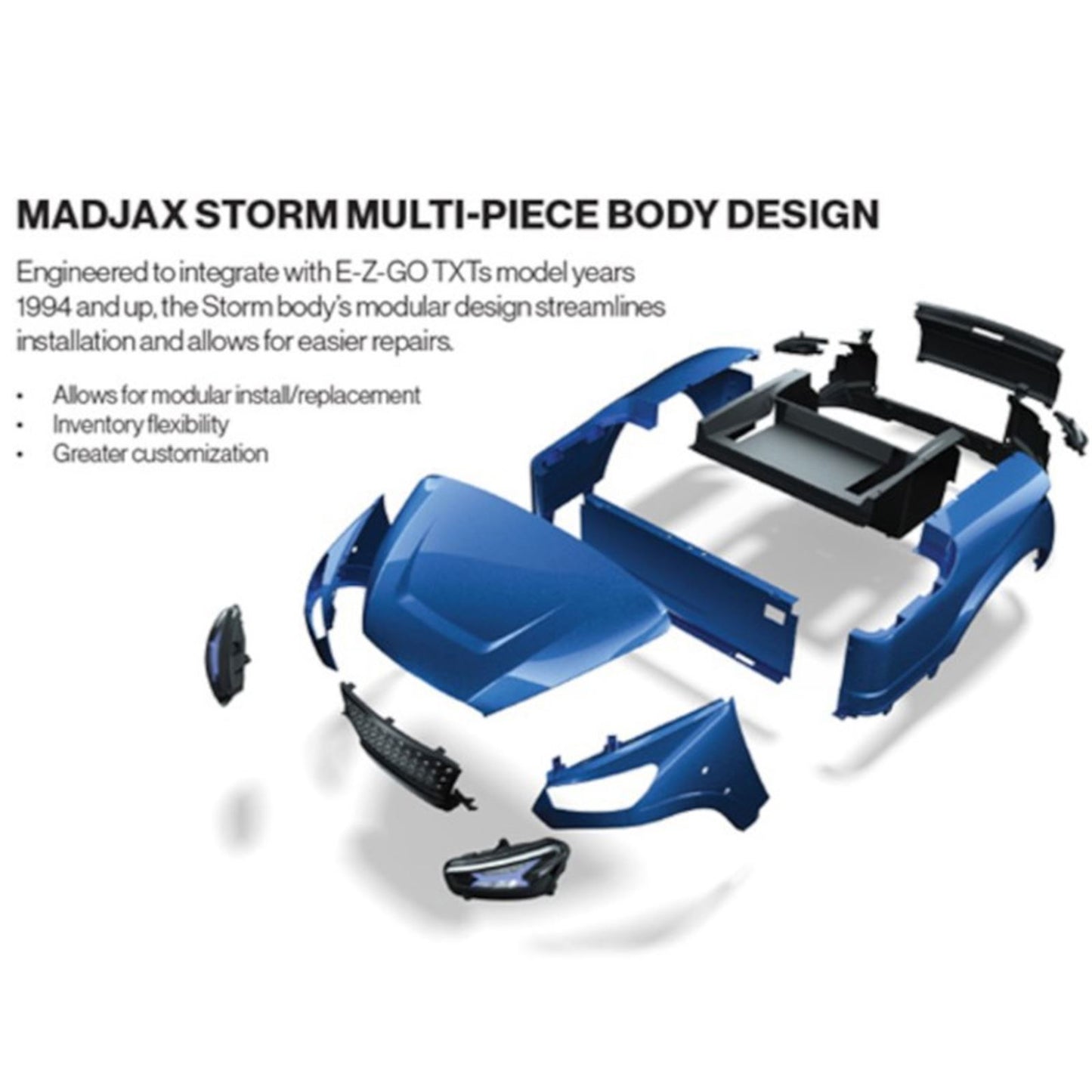 MadJax Storm Body Kit - Forest Green 05-235-GN02P_1536399