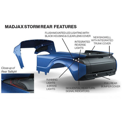 MadJax Storm Body Kit for EZGO TXT - Silver Metallic [MPN: 05-235-GY02]_2093461