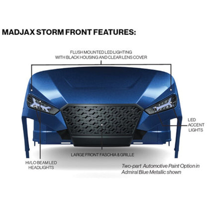 MadJax Storm Body Kit for EZGO TXT - Silver Metallic [MPN: 05-235-GY02]_2093468