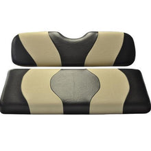 MadJax Wave Two-Tone Genesis 150 Rear Seat Cushions - Black/Tan 10-049P_1535562