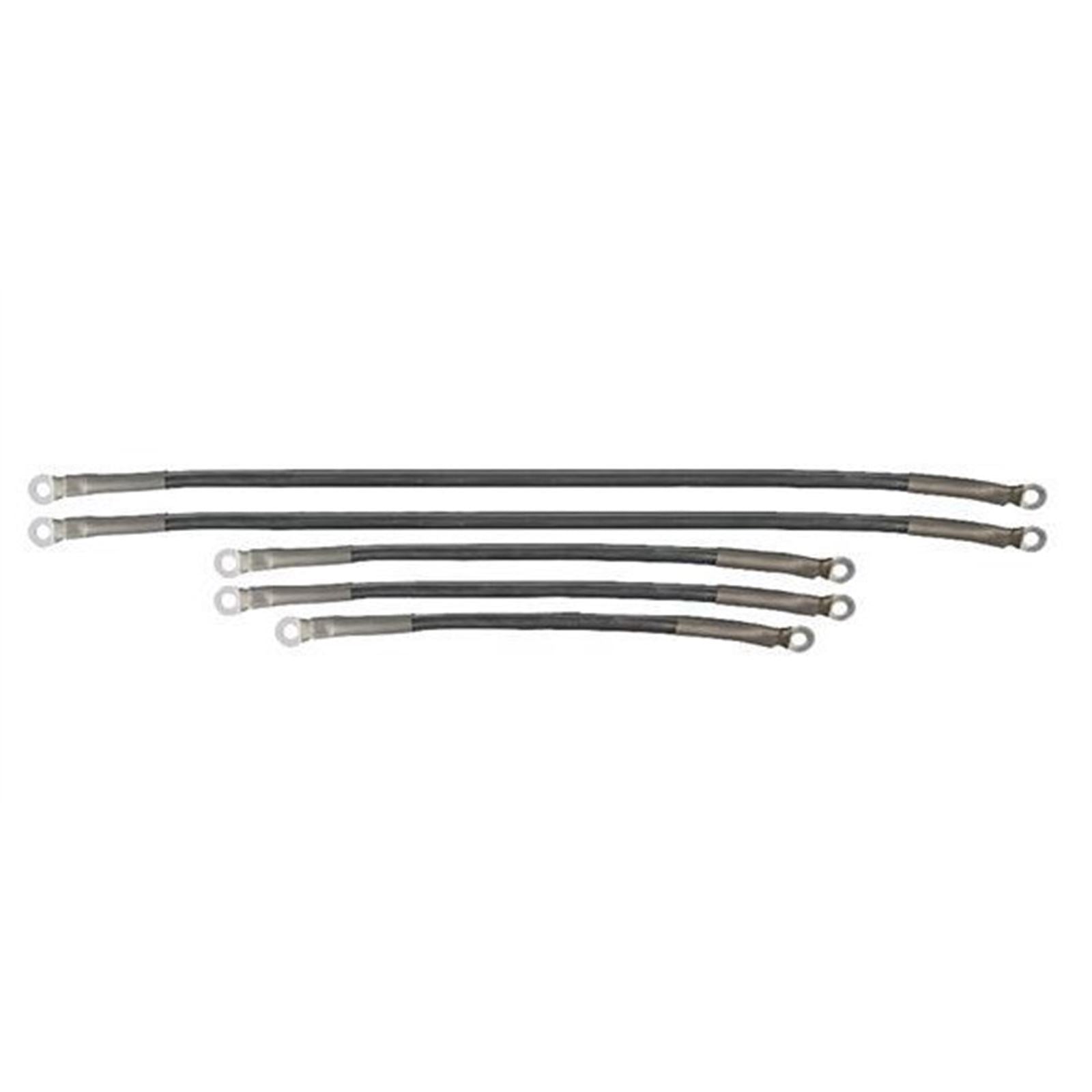 MadJax 4 Gauge Battery Cables - 8-Volt for Club Car Precedent (2008.5-Up) [MPN: 17-034]_1536383
