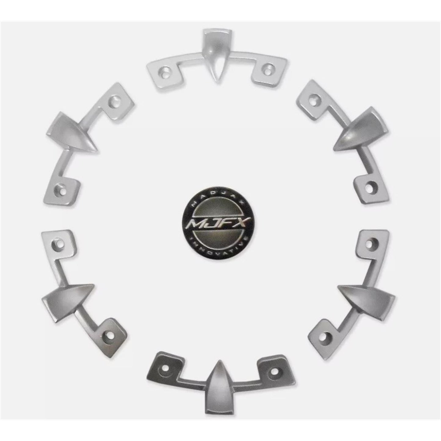 MadJax Wheel Inserts for 12x7 Mirage Wheel - Silver  19-072-SIL_1536369