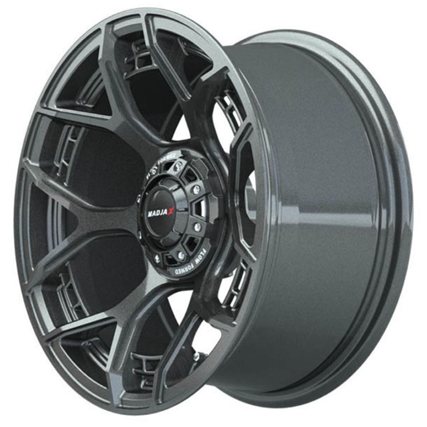 MadJax 15" Flow Form Evolution Wheel - Universal Fit - Gunmetal 19-264_1535575