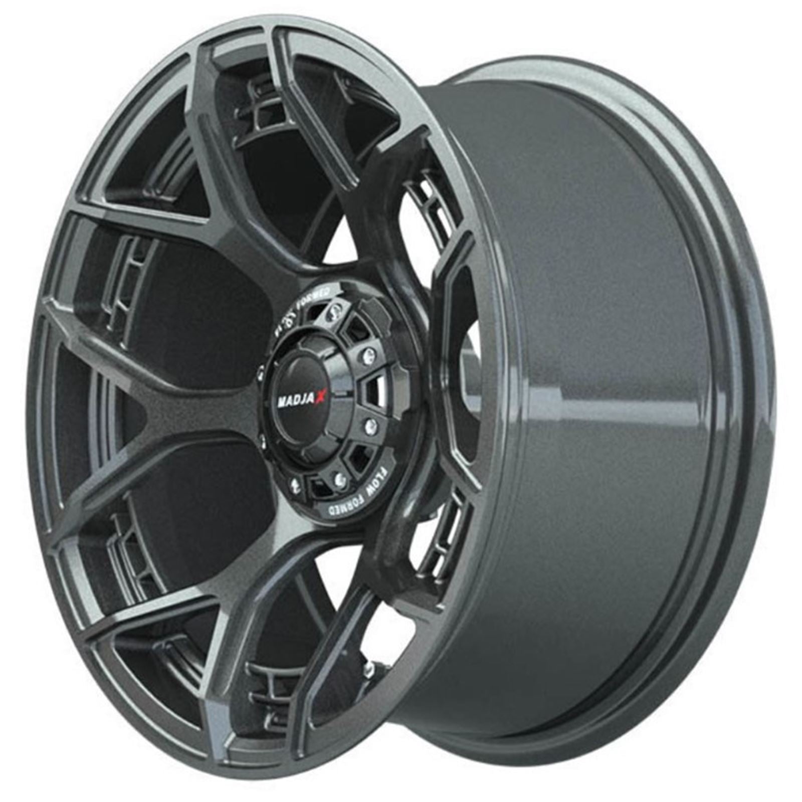 MadJax 15" Flow Form Evolution Wheel - Universal Fit - Gunmetal 19-264_1535575