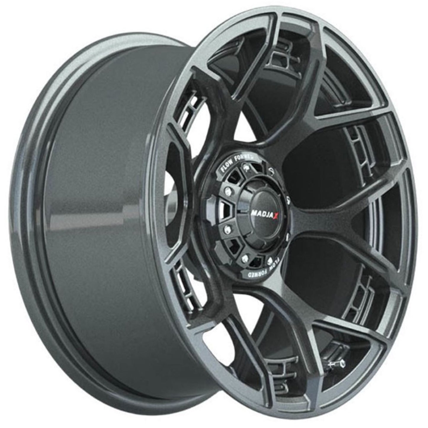 MadJax 15" Flow Form Evolution Wheel - Universal Fit - Gunmetal 19-264_1535576