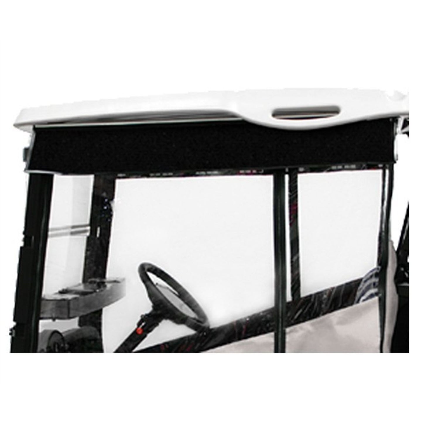 Red Dot Chameleon Black 2-Passenger Valance 2004-Up for Club Car Precedent/ Onward/ Tempo [MPN: 47725]_2115823