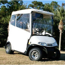 Red Dot 3-Sided Over-The-Top Soft Enclosure 2014-Up for EZGO Freedom - White 48600_1534852