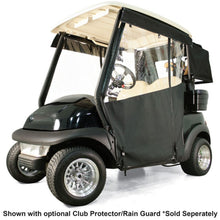 Red Dot Chameleon Black 2-Passenger Track Style Soft Enclosure for 2017-Up Yamaha Drive2 [MPN: 64022]_2153835