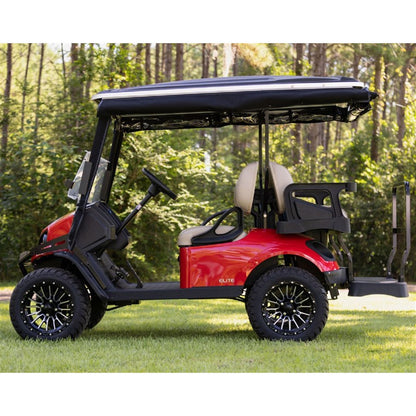Red Dot S4 Elite with Non Modular Top Track Enclosure for EZGO Express - Black 66072_1534822